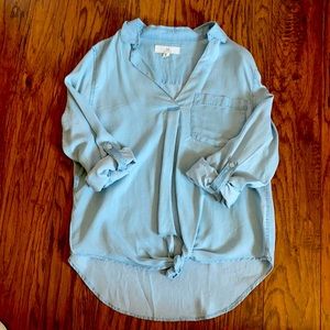 Chambray blouse